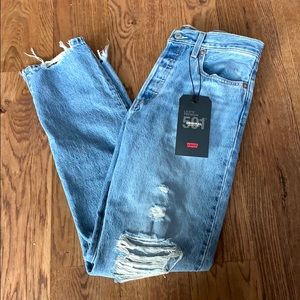 Women’s Levi’s Original 501 high rise/straight leg